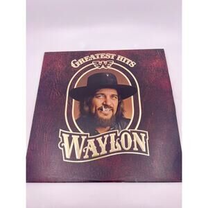 Waylon Jennings - Greatest Hits - 1979 Vinyl LP Embossed Cover RCA